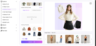 AItryon AI Clothes Changer screenshot