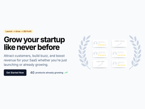 SaaSCurate: Community platform where SaaS founders launch and grow their products screenshot