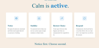 Calm is a Skill screenshot