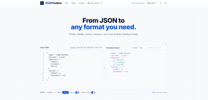 JsonToolBox screenshot