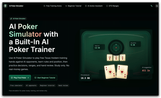AI Poker Simulator screenshot