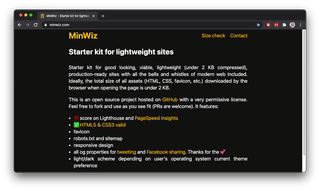 MinWiz screenshot
