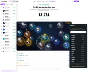 13,781 AI reads and counting… Is your project on the list, or are you still invisible to ChatGPT? screenshot