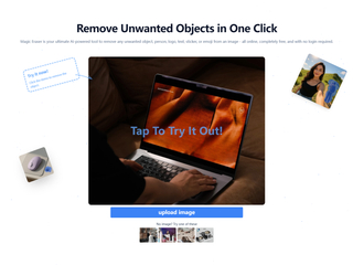 MagicEraser AI: Free online tool to clean up photos instantly screenshot