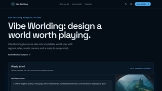 Vibe Worlding screenshot