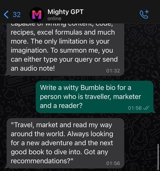 MightyGPT screenshot