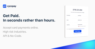 CycoPay: Payment Processing for startups & individuals screenshot