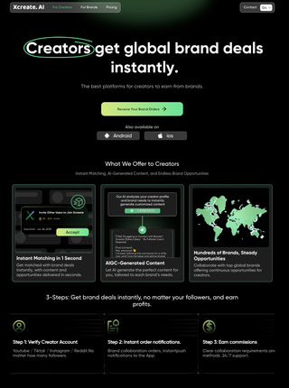Xcreate screenshot