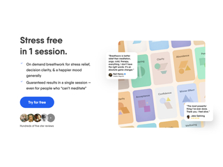 Breathworx | Breathwork for stress relief, decision clarity, & happier mood. screenshot