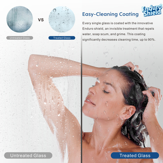 What does hard water actually do to shower glass? screenshot