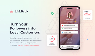 LinkPeak.io screenshot