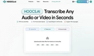 Hoocs AI screenshot