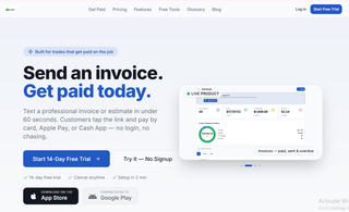 Glo Invoice screenshot