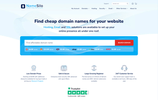 NameSilo screenshot