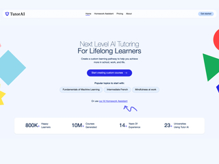 AI Tutor: Your personalized AI tutor—learn anything, anytime, anywhere screenshot