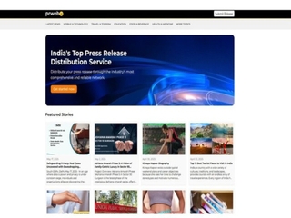 India's Top Press Release Distribution Service screenshot