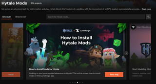 Hytale Mods - Best Mods, Maps & Resources for Hytale screenshot
