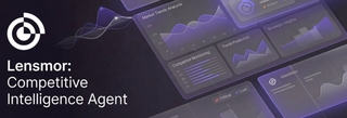 Lensmor — AI That Watches Competitors for You. screenshot