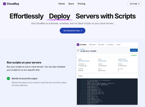 CloudRay screenshot