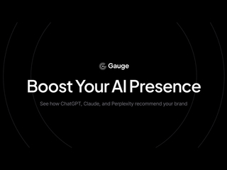 Gauge: Gauge helps your company show up in AI answers screenshot