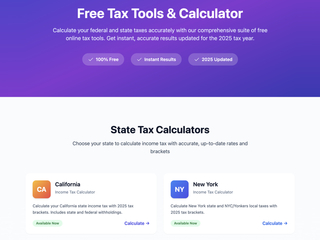 TaxTools AI : AI Tax Tools screenshot