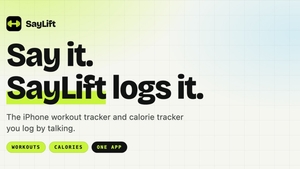 SayLift: Say it. SayLift logs it. screenshot