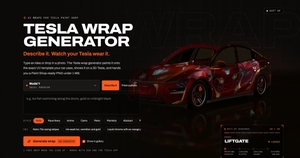 Tesla Wrap Generator screenshot