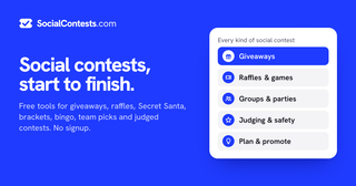 SocialContests.com screenshot