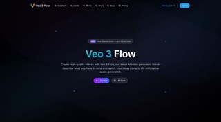 Veo 3 Flow screenshot
