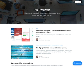 RikReviews.com screenshot