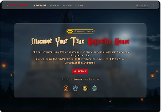 Harry Potter House Quiz ORG  screenshot