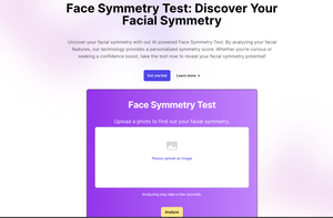 Face Symmetry Test screenshot