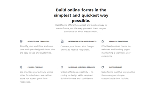 RapidForms screenshot