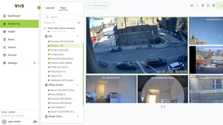 VXG AI CCTV Platform screenshot