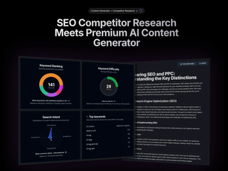 SEO Katana: SEO Content Generator That Knows What Works For Your Competitors screenshot