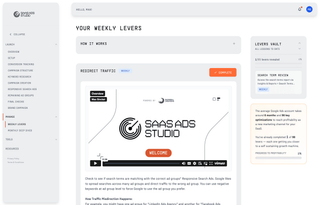 The SaaS Ads Studio screenshot