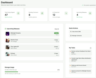 Label Spark screenshot