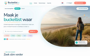 Bucketlist.nl screenshot