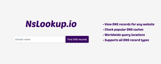 DNS checker screenshot