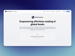 BookTranslator screenshot