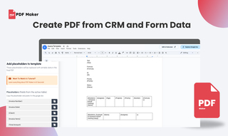 The PDF Maker screenshot