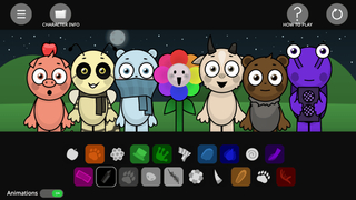 Abgerny 🕹 Play Free Incredibox Abgerny Sprunki Mod Game screenshot