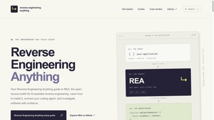 Reverse Engineering Anything — Independent REA Guide screenshot