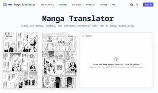 Manga Translator screenshot