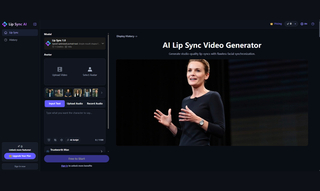 Lip Sync AI Video Generator screenshot