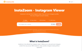 InstaZoom screenshot