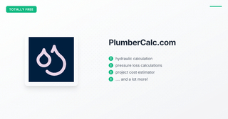 PlumberCalc screenshot