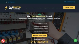 EICR Bristol screenshot