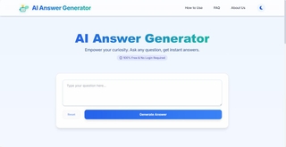 AI Answer Generator screenshot
