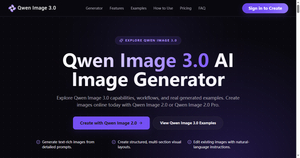 Qwen Image 3.0 screenshot